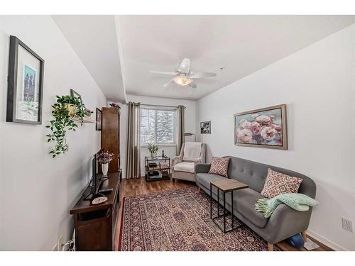 2214-928 Arbour Lake Road, Calgary, AB - Indoor Photo Showing Living Room