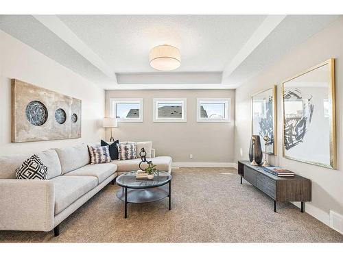 149 Creekstone Hill Sw, Calgary, AB - Indoor Photo Showing Living Room