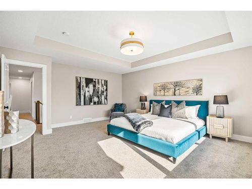 149 Creekstone Hill Sw, Calgary, AB - Indoor Photo Showing Bedroom