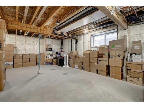 198 Yorkville Green Sw, Calgary, AB - Indoor Photo Showing Basement