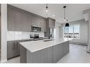 2509-60 Skyview Ranch Road Ne, Calgary, AB  - Indoor Photo Showing Kitchen With Stainless Steel Kitchen With Double Sink With Upgraded Kitchen 