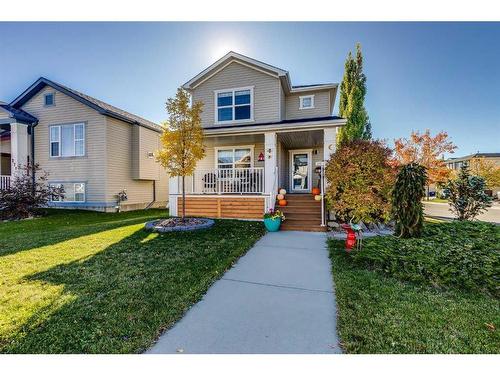 275 Sagewood Gardens Sw, Airdrie, AB - Outdoor With Deck Patio Veranda With Facade