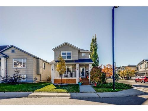 275 Sagewood Gardens Sw, Airdrie, AB - Outdoor With Deck Patio Veranda With Facade