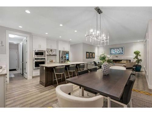 11 Mahogany Cape Se, Calgary, AB - Indoor Photo Showing Dining Room