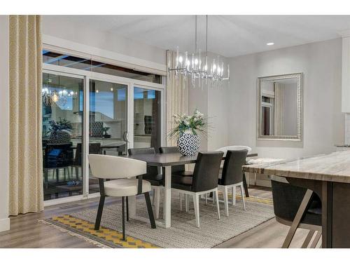 11 Mahogany Cape Se, Calgary, AB - Indoor Photo Showing Dining Room