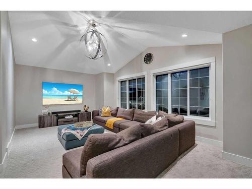 11 Mahogany Cape Se, Calgary, AB - Indoor Photo Showing Living Room