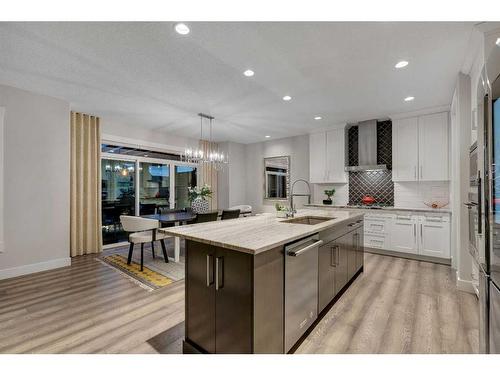 11 Mahogany Cape Se, Calgary, AB - Indoor Photo Showing Kitchen With Upgraded Kitchen