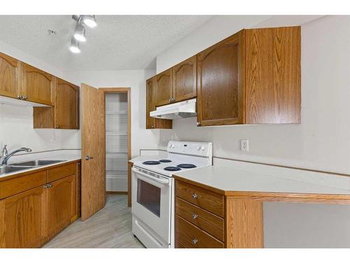 107-11 Somervale View Sw, Calgary, AB - Indoor Photo Showing Kitchen With Double Sink