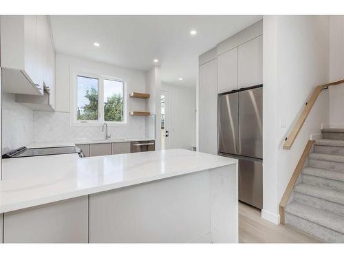 3923 65 Street Nw, Calgary, AB - Indoor Photo Showing Kitchen With Upgraded Kitchen