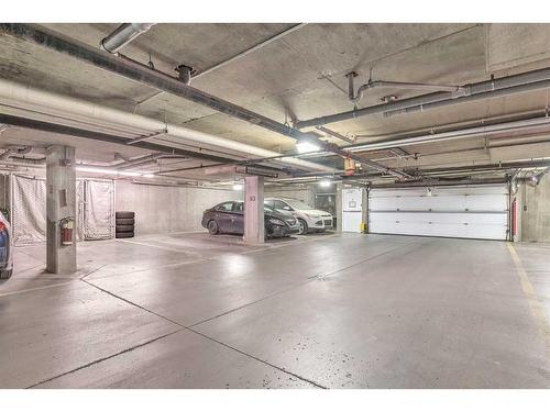 8317-304 Mackenzie Way Sw, Airdrie, AB - Indoor Photo Showing Garage