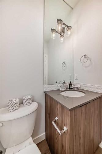 166 Amblehurst Way Nw, Calgary, AB - Indoor Photo Showing Bathroom