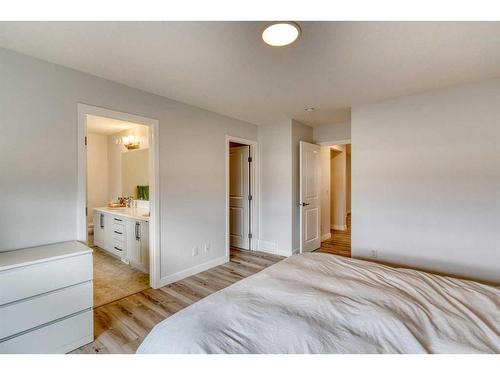 748 Seton Circle Se, Calgary, AB - Indoor Photo Showing Bedroom