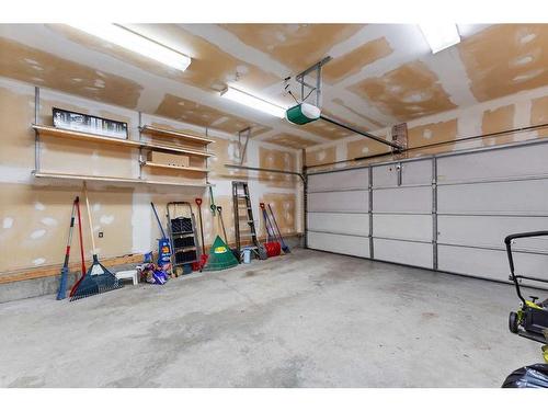 416 Scenic View Bay Nw, Calgary, AB - Indoor Photo Showing Garage