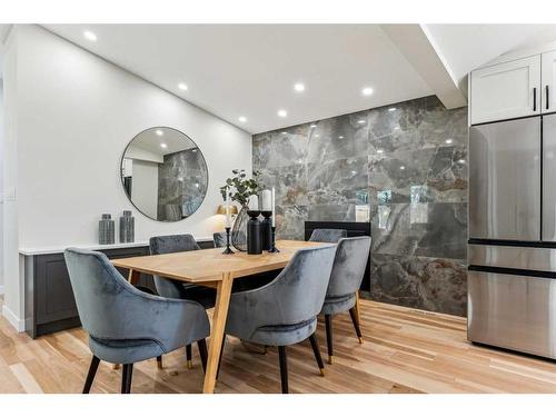 82 Cherovan Drive Sw, Calgary, AB - Indoor Photo Showing Dining Room