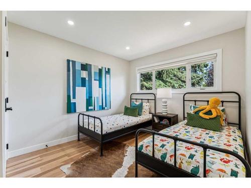 82 Cherovan Drive Sw, Calgary, AB - Indoor Photo Showing Bedroom