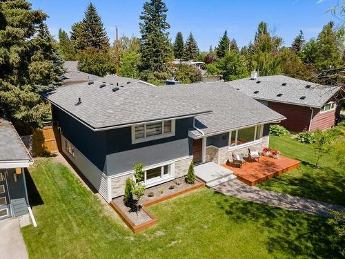 82 Cherovan Drive Sw, Calgary, AB - Outdoor With Deck Patio Veranda