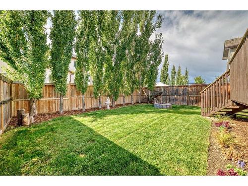 273 New Brighton Lane Se, Calgary, AB - Outdoor With Backyard