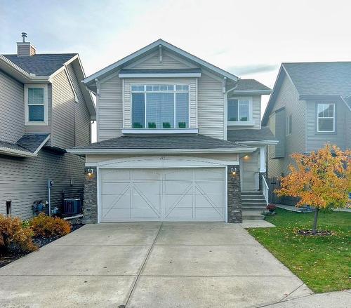 273 New Brighton Lane Se, Calgary, AB - Outdoor With Facade