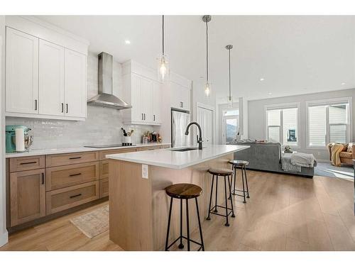 233 Calhoun Common Nw, Calgary, AB - Indoor Photo Showing Kitchen With Upgraded Kitchen