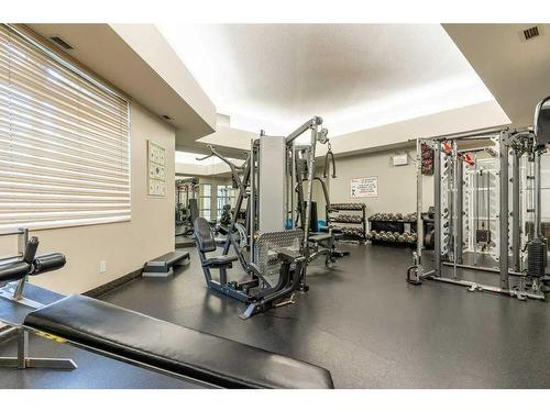 2414 Edenwold Heights Nw, Calgary, AB - Indoor Photo Showing Gym Room