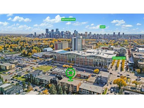 301-1231 17 Avenue Nw, Calgary, AB - Outdoor With View