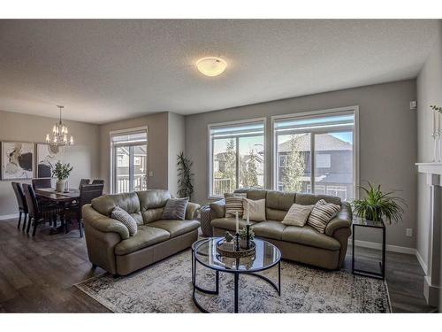 100 Sage Bluff Close Nw, Calgary, AB - Indoor Photo Showing Living Room