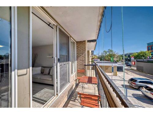 106-505 19 Avenue Sw, Calgary, AB - Outdoor With Balcony With Exterior