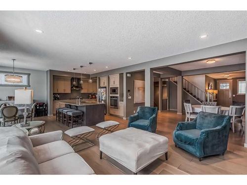 132 Marquis View Se, Calgary, AB - Indoor Photo Showing Living Room