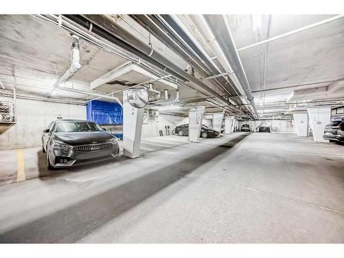 312-345 Rocky Vista Park Nw, Calgary, AB - Indoor Photo Showing Garage