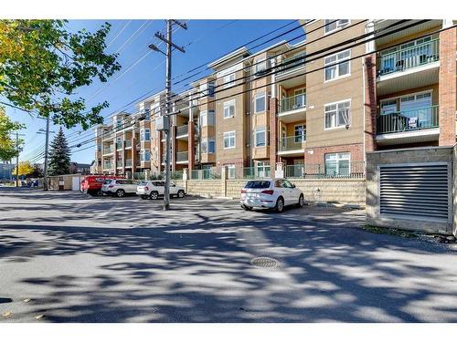 403-5720 2 Street Sw, Calgary, AB - Outdoor With Balcony With Facade