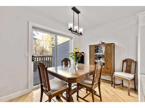 7-117 Bow Ridge Drive, Cochrane, AB - Indoor Photo Showing Dining Room