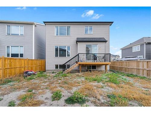 801 Windrow Green Sw, Airdrie, AB - Outdoor With Deck Patio Veranda With Exterior