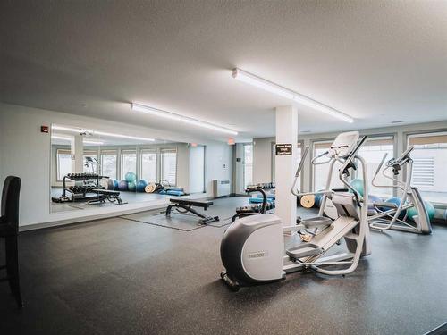 233-52 Cranfield Link Se, Calgary, AB - Indoor Photo Showing Gym Room