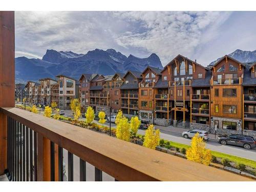 302-808 Spring Creek Drive, Canmore, AB - Outdoor With Facade