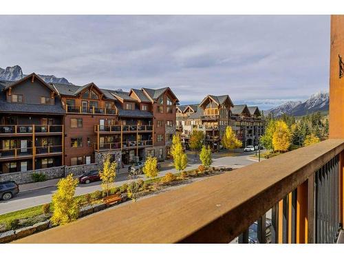 302-808 Spring Creek Drive, Canmore, AB - Outdoor With Facade