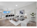 122 Magnolia Drive Se, Calgary, AB  - Indoor Photo Showing Living Room 