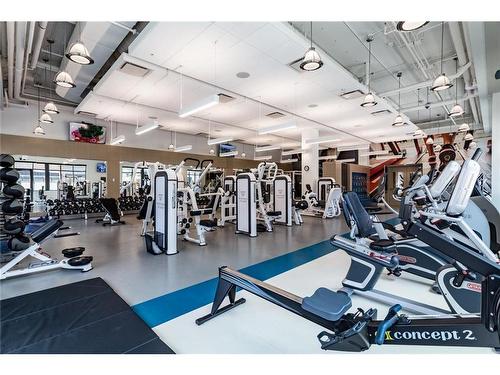 501-2231 Mahogany Boulevard Se, Calgary, AB - Indoor Photo Showing Gym Room