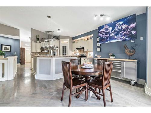 37 Rowland, Okotoks, AB - Indoor Photo Showing Dining Room