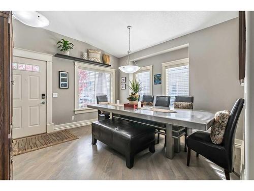 37 Rowland, Okotoks, AB - Indoor Photo Showing Dining Room