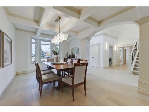 11 Aspen Ridge Lane Sw, Calgary, AB - Indoor Photo Showing Dining Room