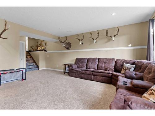 95 Valarosa Drive, Didsbury, AB - Indoor Photo Showing Living Room