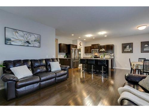 125 Copperstone Close Se, Calgary, AB - Indoor Photo Showing Living Room