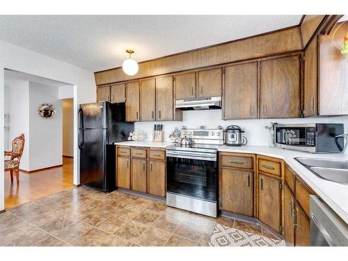 311 Temple Close Ne, Calgary, AB - Indoor Photo Showing Kitchen With Double Sink