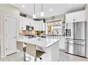 118 Auburn Meadows Avenue Se, Calgary, AB  - Indoor Photo Showing Kitchen With Stainless Steel Kitchen With Upgraded Kitchen 