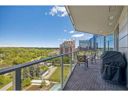 1008-738 1 Avenue Sw, Calgary, AB - Outdoor With Balcony With View With Exterior