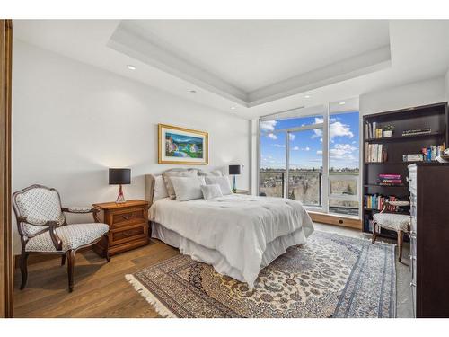 1008-738 1 Avenue Sw, Calgary, AB - Indoor Photo Showing Bedroom