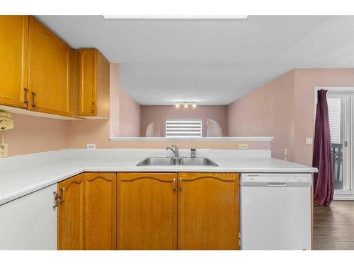 80 Costa Mesa Close Ne, Calgary, AB - Indoor Photo Showing Kitchen With Double Sink