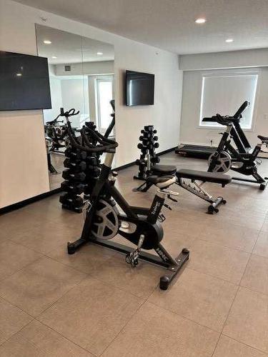 1516-395 Skyview Parkway Ne, Calgary, AB - Indoor Photo Showing Gym Room