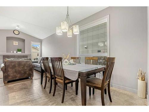 212 Silverado Range Close Sw, Calgary, AB - Indoor Photo Showing Dining Room