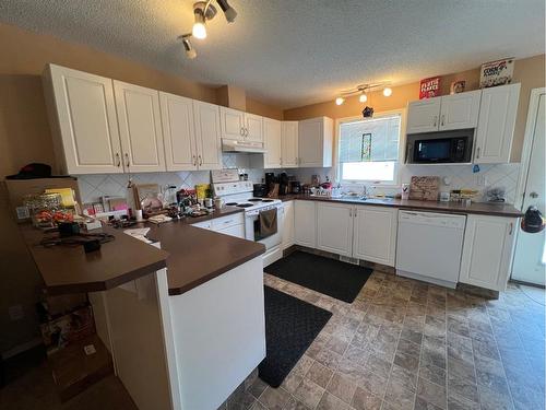 913 Prairie Sound Circle, High River, AB - Indoor Photo Showing Kitchen With Double Sink